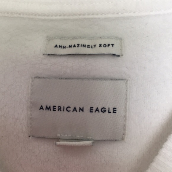 American Eagle 'Ahh-mazingly Soft' Multi-Color Striped Sweatshirt - Picture 3 of 6